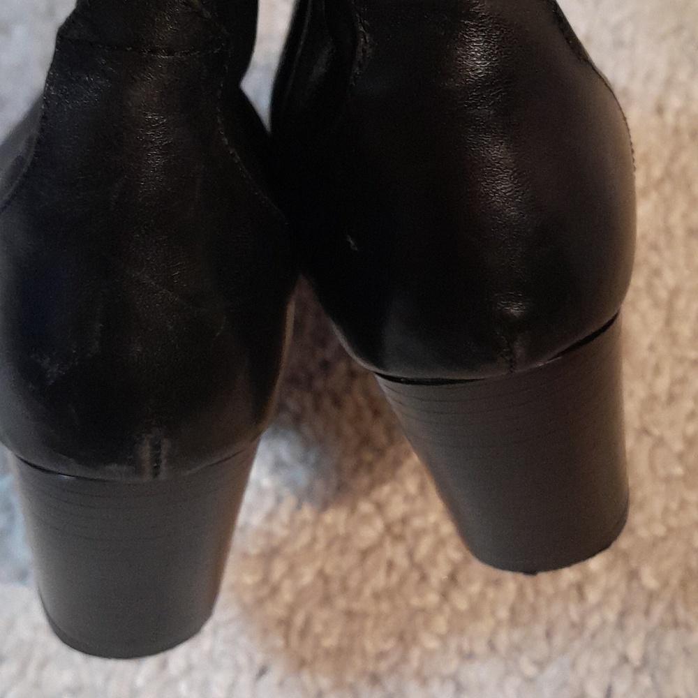 ZARA BLACK ANKLE BOOTS SIZE 8 - Picture 15 of 16